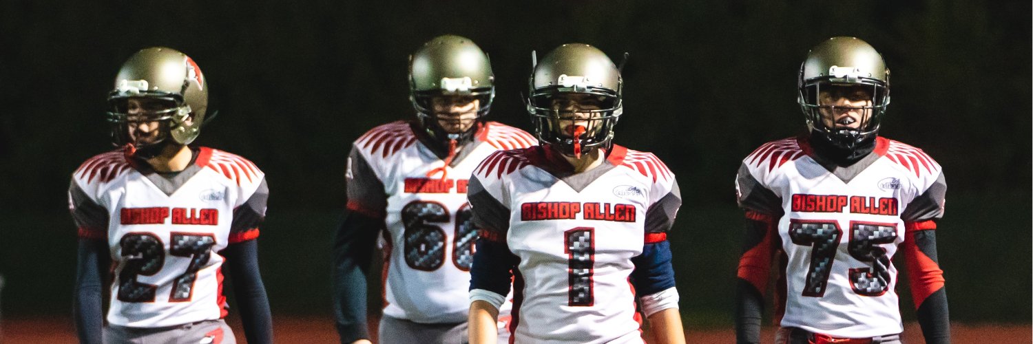 Bishop Allen Football banner