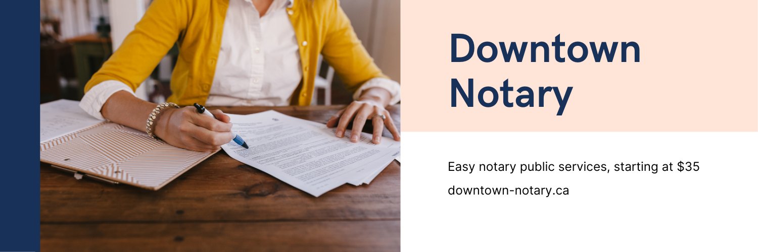 Downtown Notary (@downtown_notary) / Posts / X