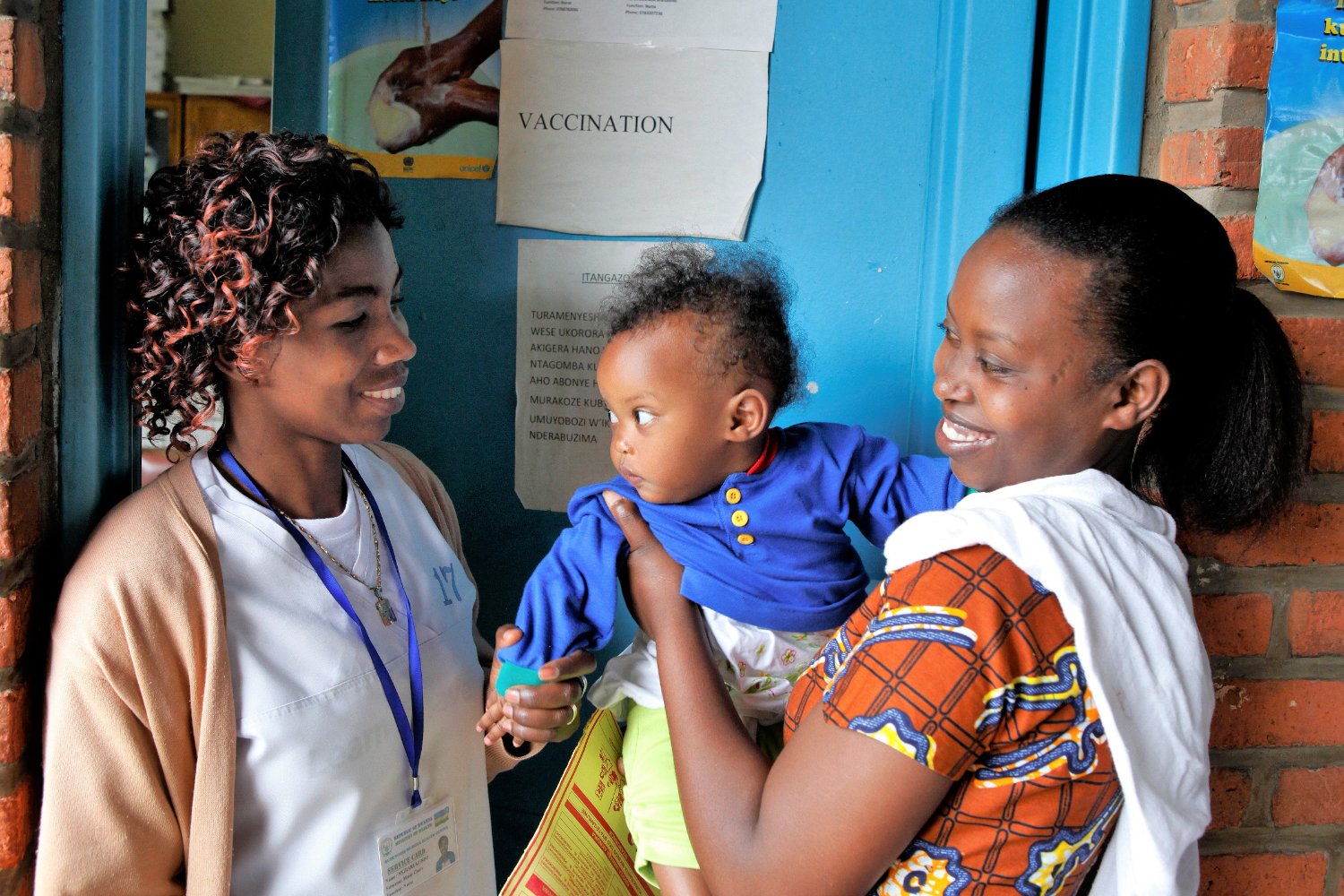 UNICEF Rwanda's banner