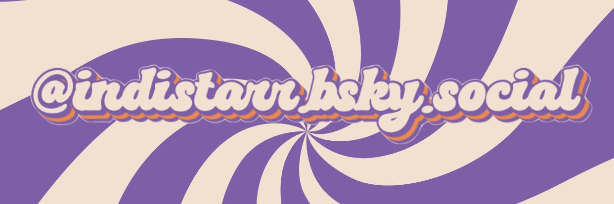 𖤐 @indistarr.bsky.social 𖤐 banner