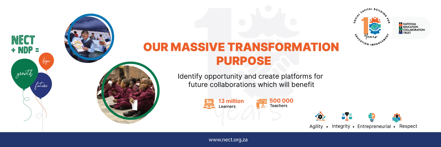 National Education Collaboration Trust banner