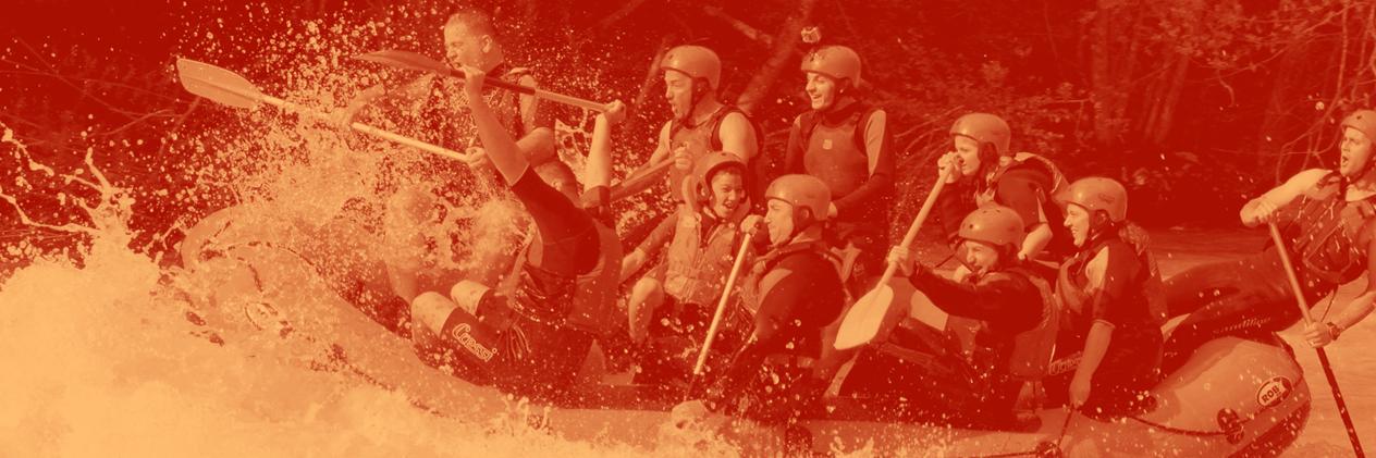 Rafting kamp DMD banner