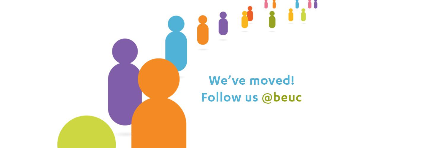 BEUC old account banner
