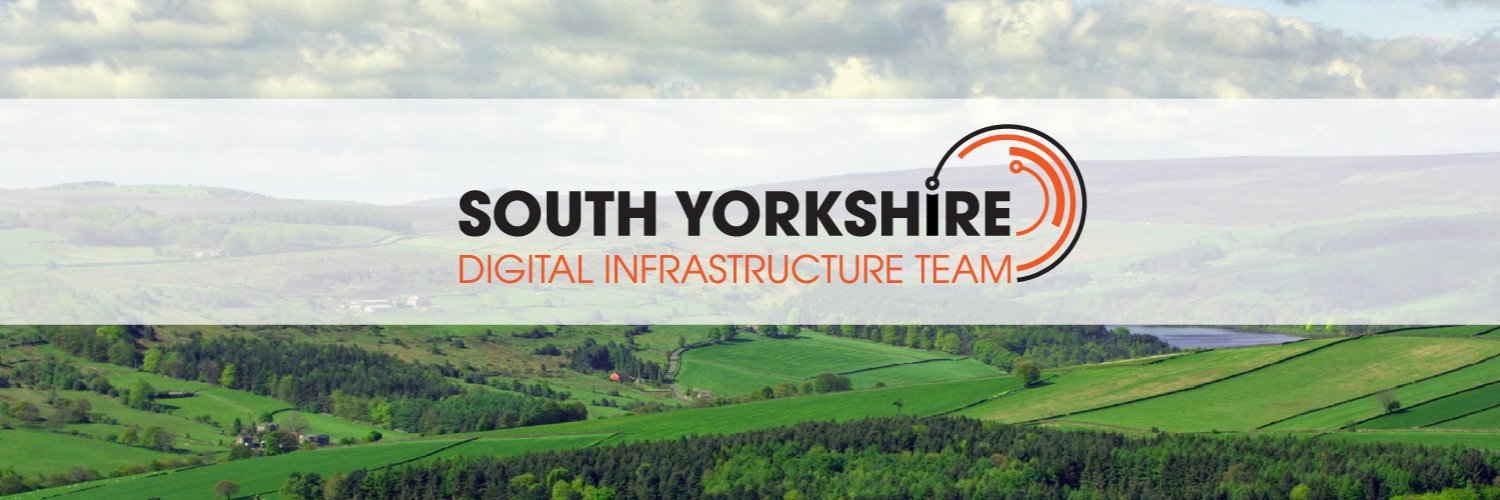South Yorkshire Digital Infrastructure Team banner