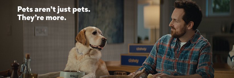 Chewy's banner