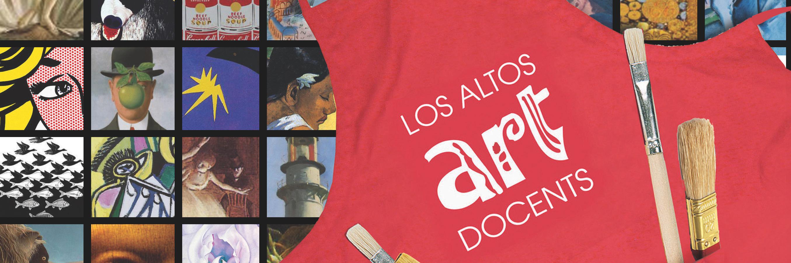 Los Altos Art Docent banner