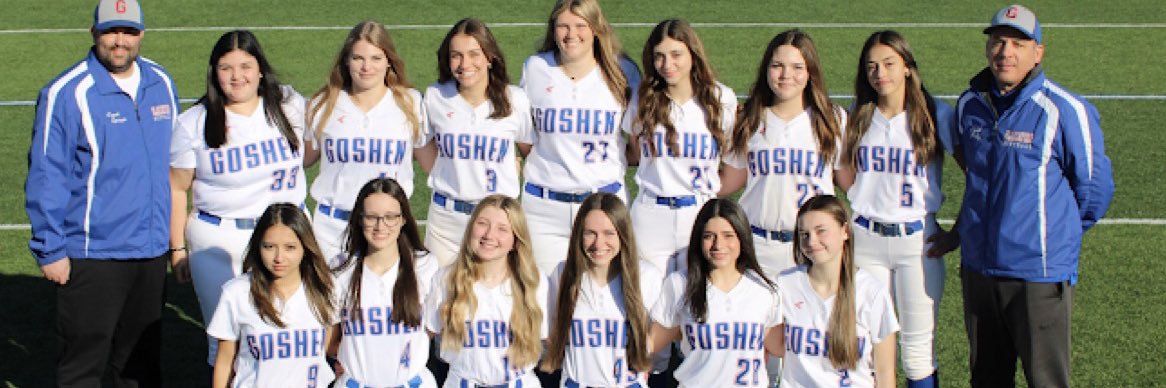 Goshen Softball banner
