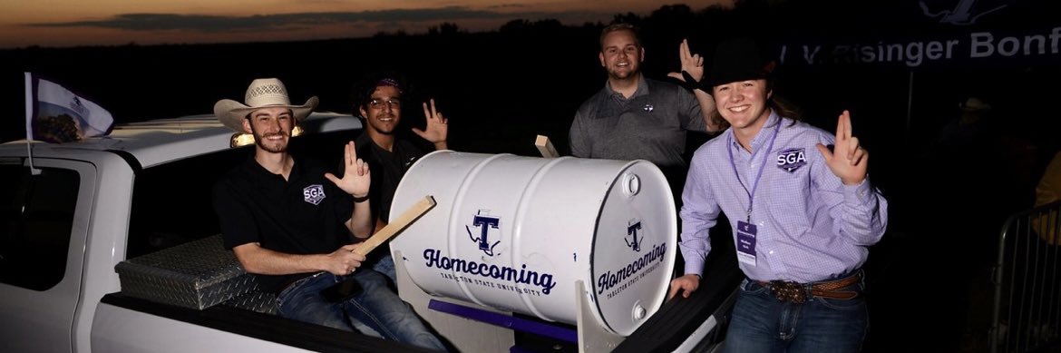 Tarleton’s Student Government Association banner