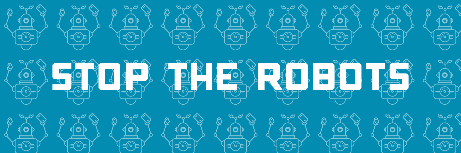 StopRobots's profile banner image