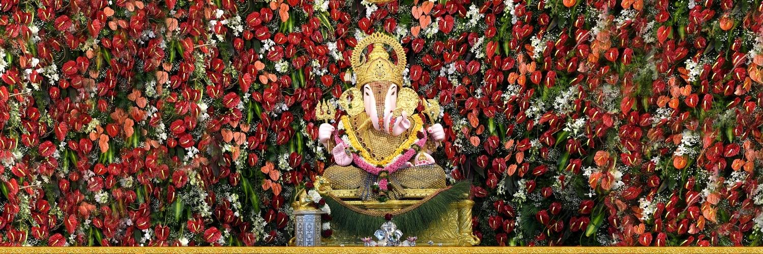 Shrimant Dagdusheth Ganpati's banner
