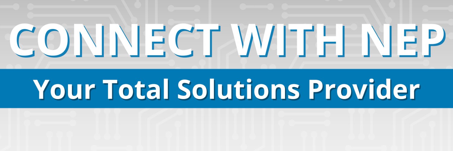 NEP Electronics banner