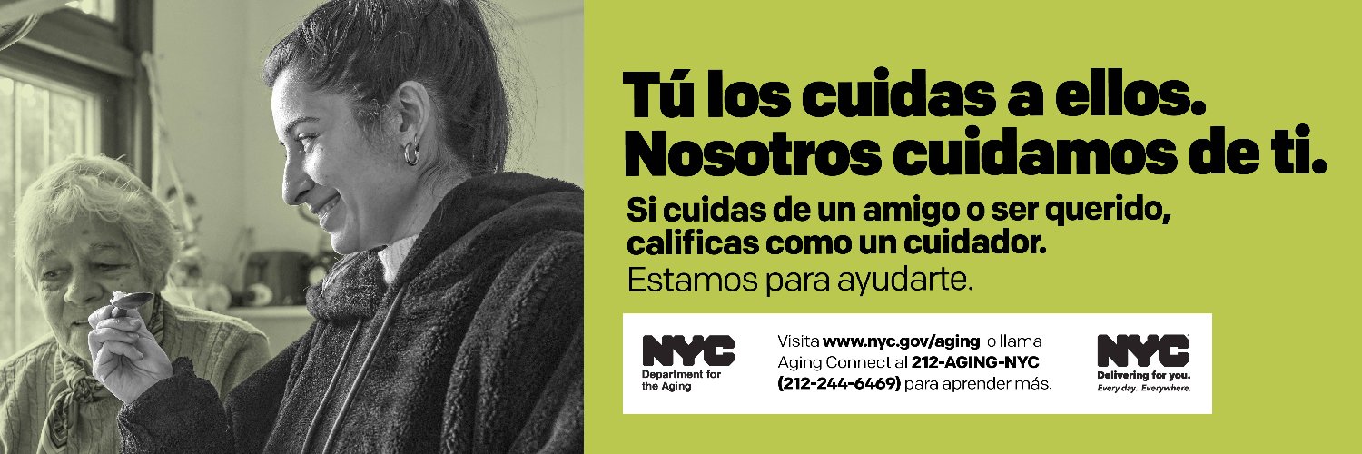 NYC Department for the Aging banner