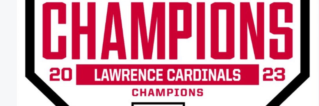 Lawrence High School Baseball banner