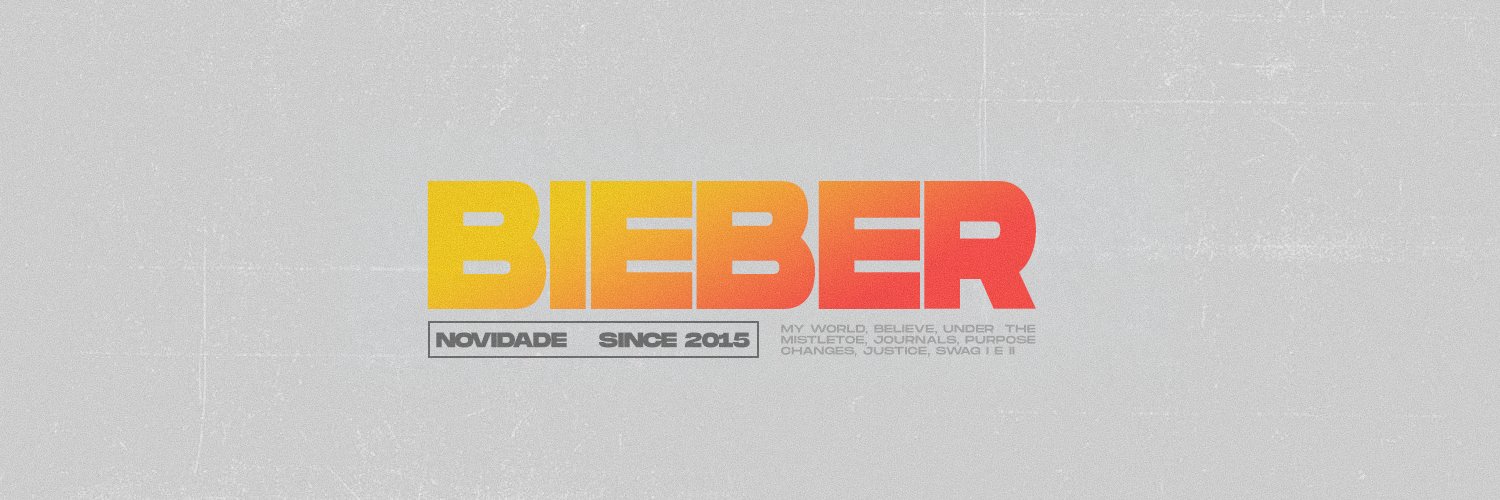 Bieber Novidade banner