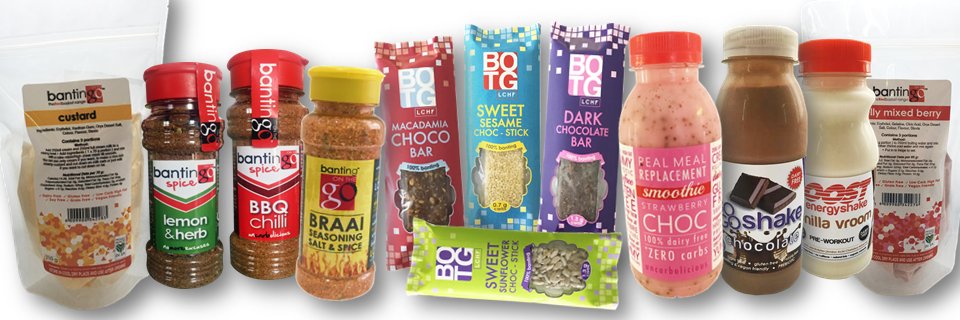 banting on the go™ banner
