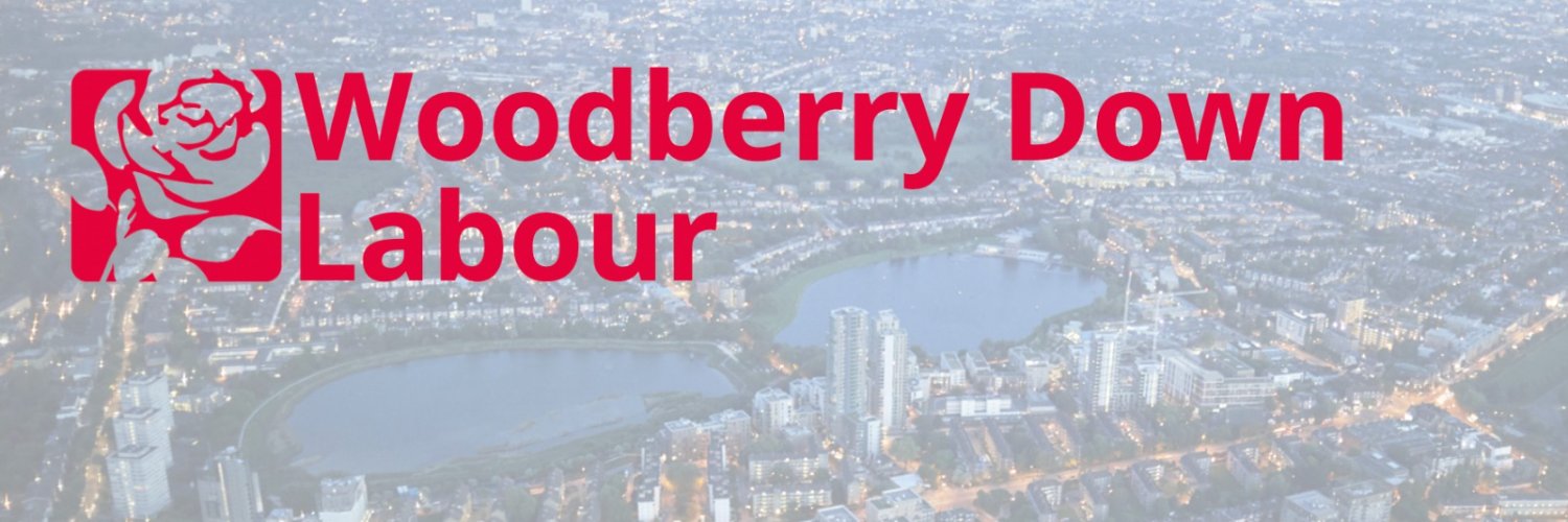 Woodberry Down Labour banner