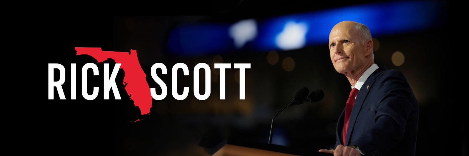 Rick Scott's banner