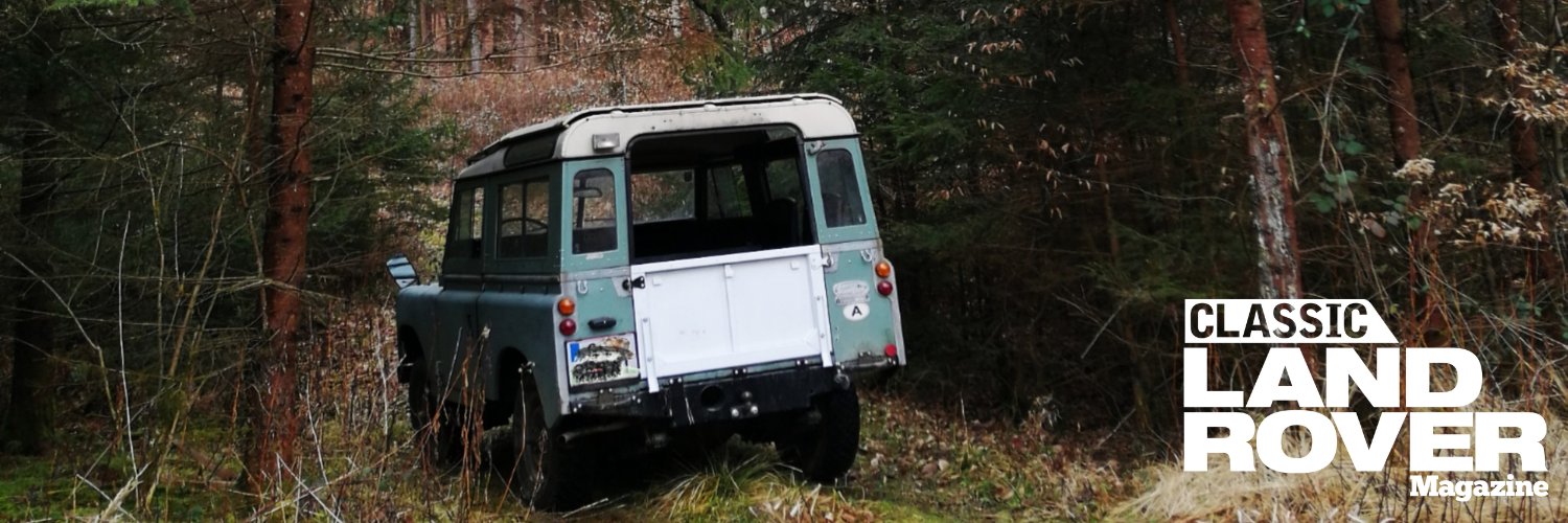 Classic LandRover banner