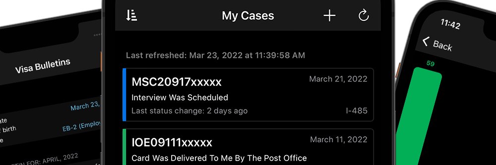 Case Tracker for USCIS banner