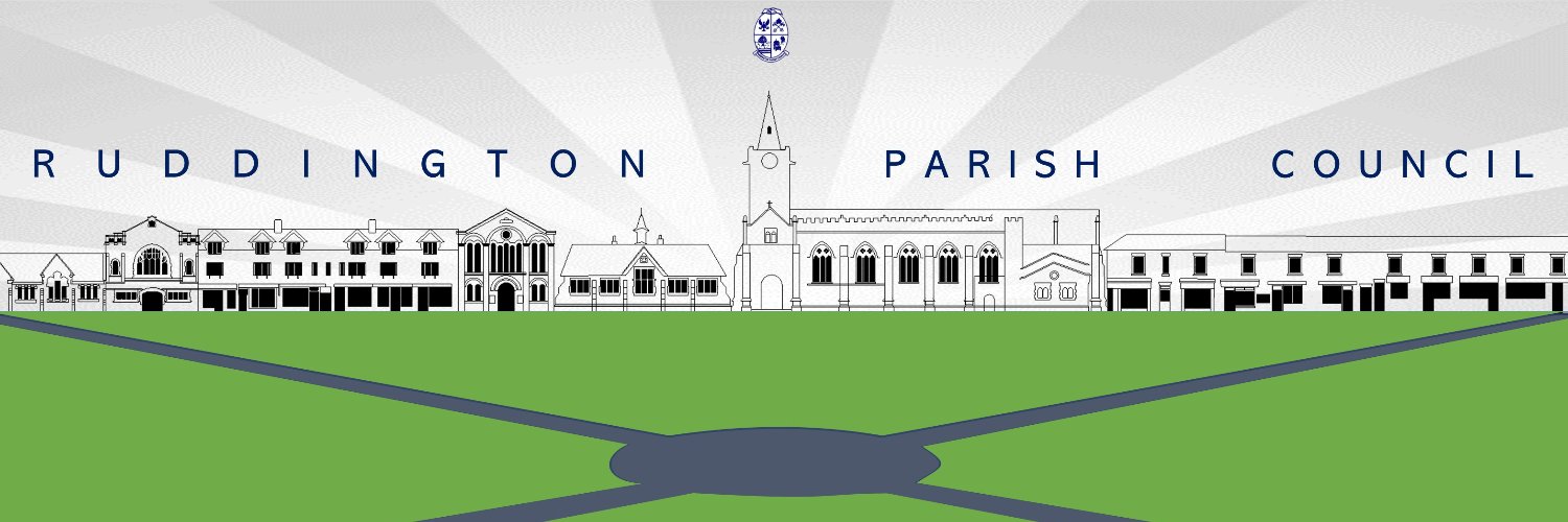 Ruddington Parish Council banner