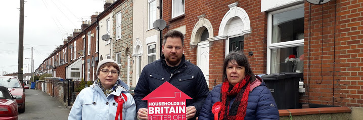 Sewell Labour Party banner