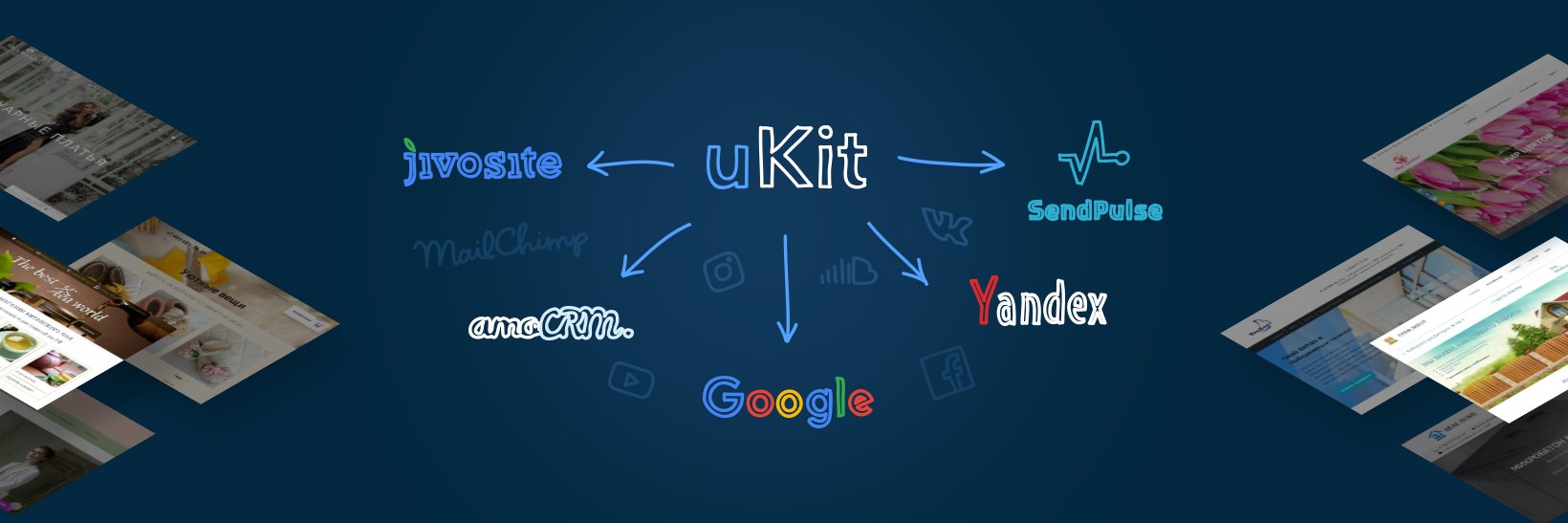 uKit Website Builder for Business banner
