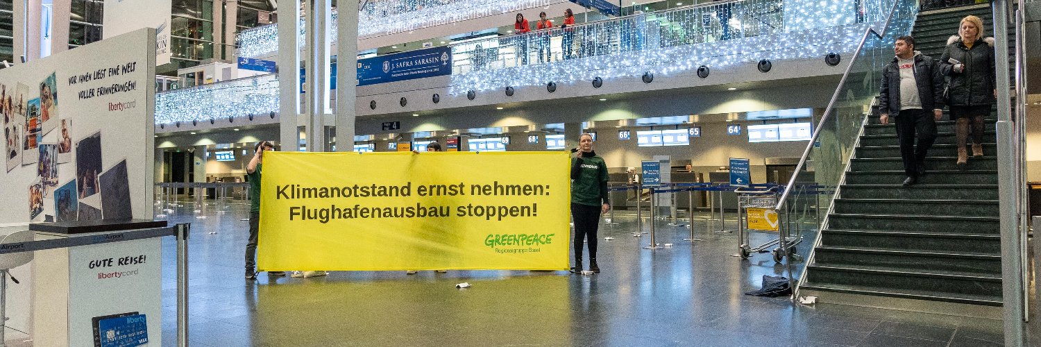 greenpeacebasel's profile banner image