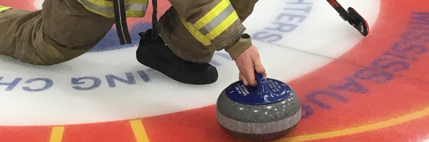 Firefighters Curling banner