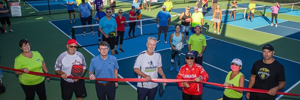 Pickleball Hamilton banner