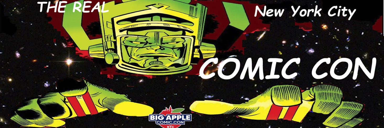 Big Apple Comic Convention banner