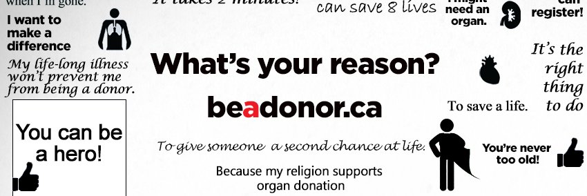 BeADonorOntQue's profile banner image