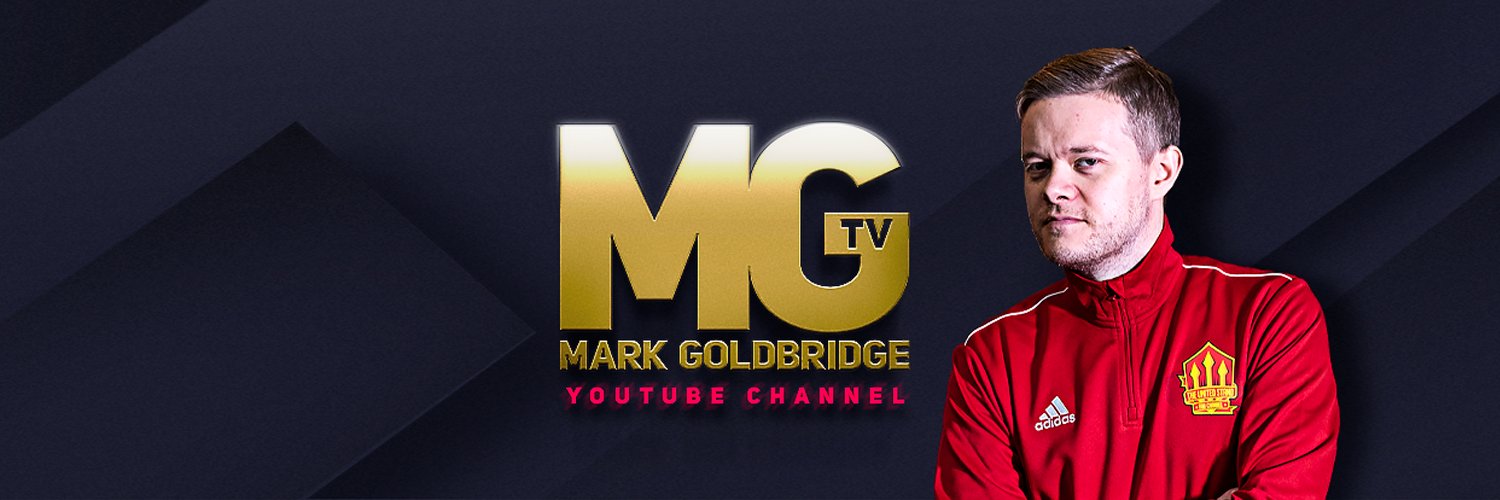Mark Goldbridge's banner