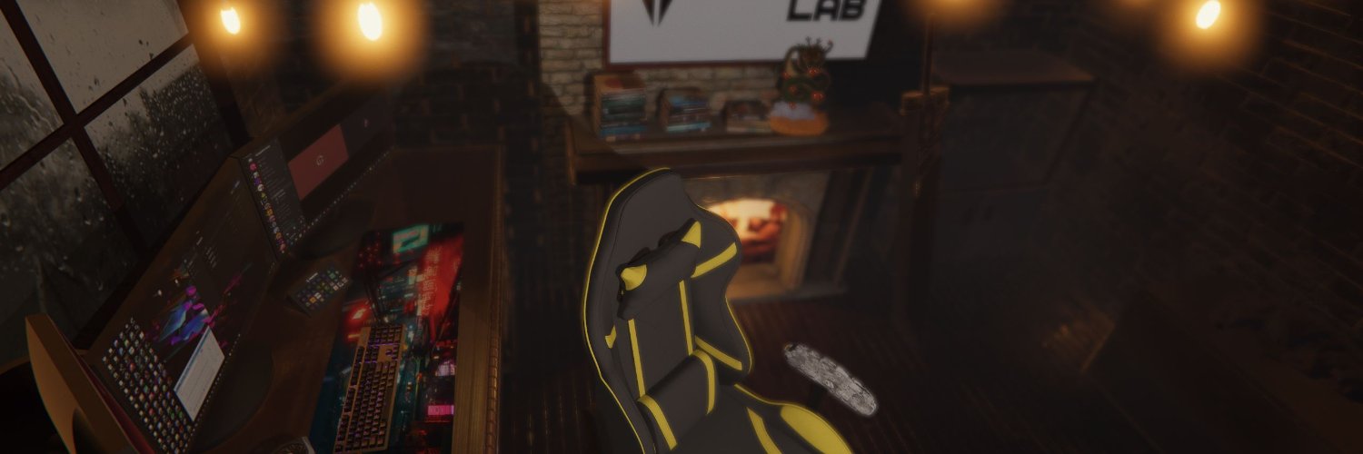 Volt 💛 | Dystopian Vtuber banner