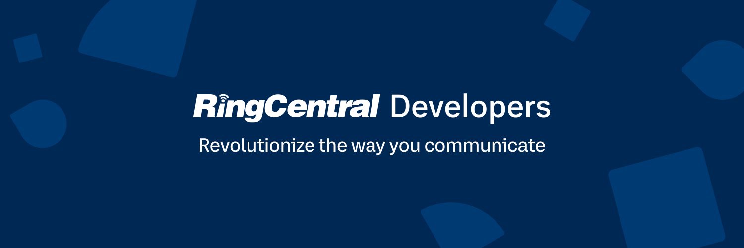 RingCentral Developers banner