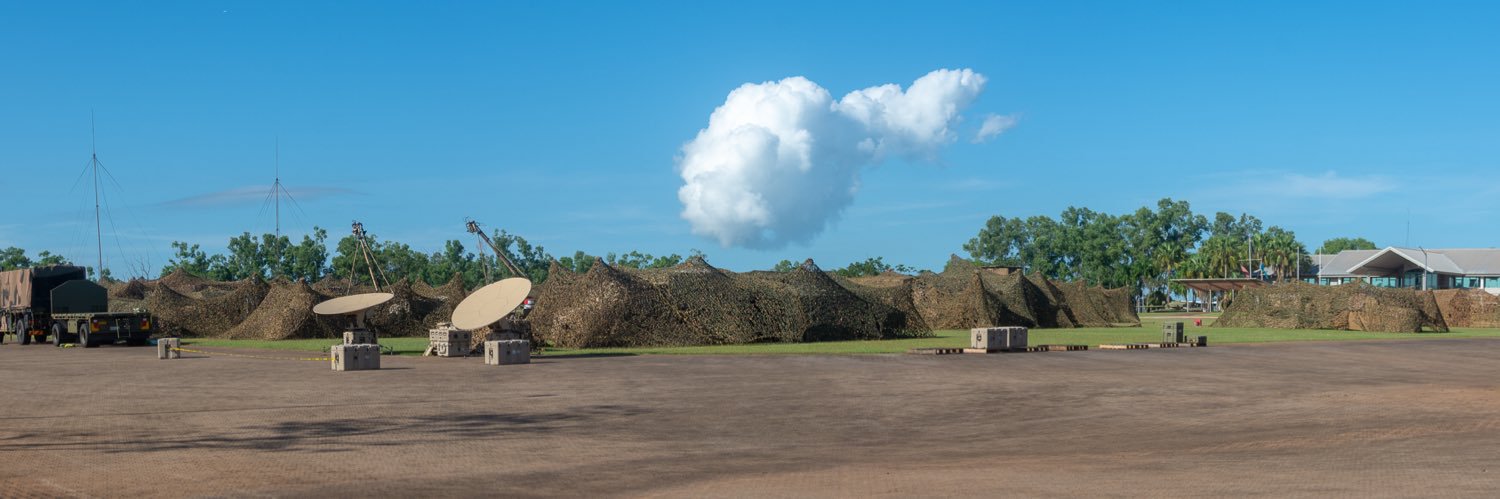 1st Combat Signal Regiment - Australian Army banner