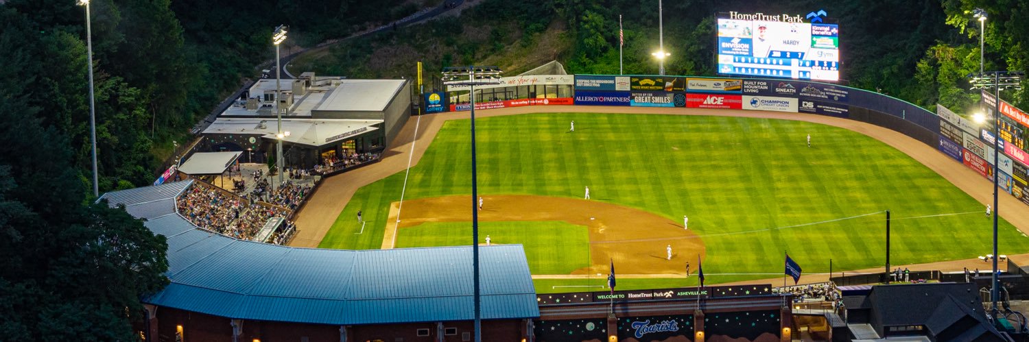 Asheville Tourists banner