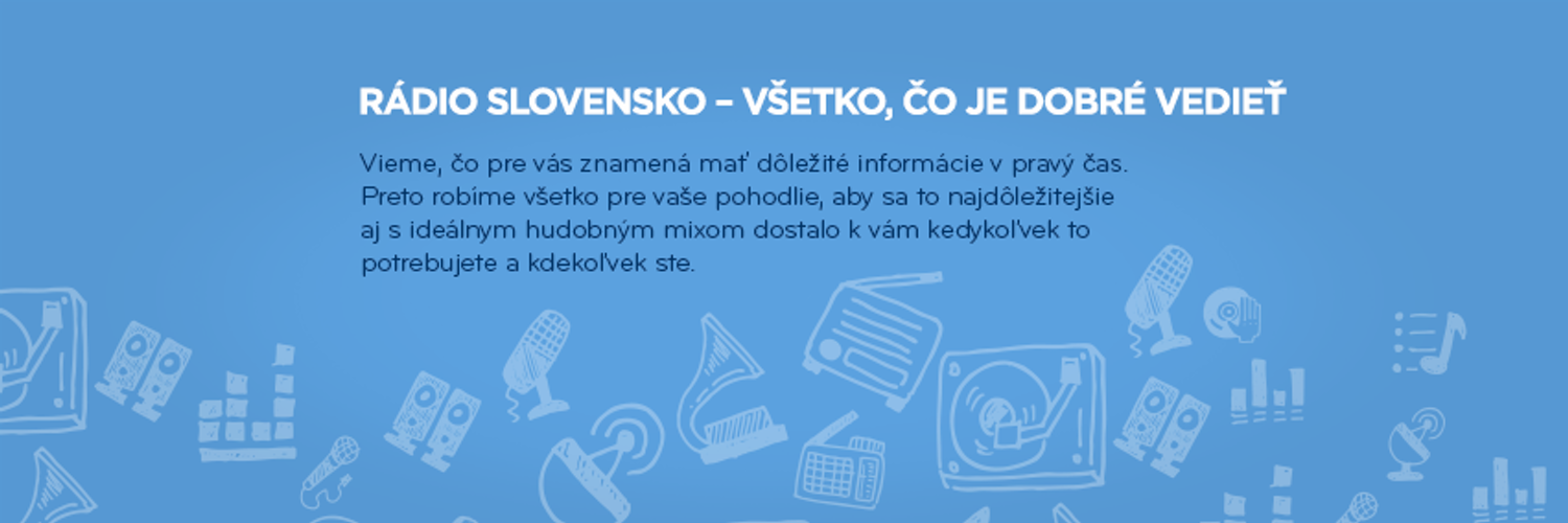 Rádio Slovensko Profile Banner