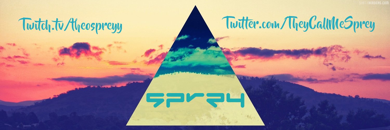 TheyCallMeSprey's profile banner image