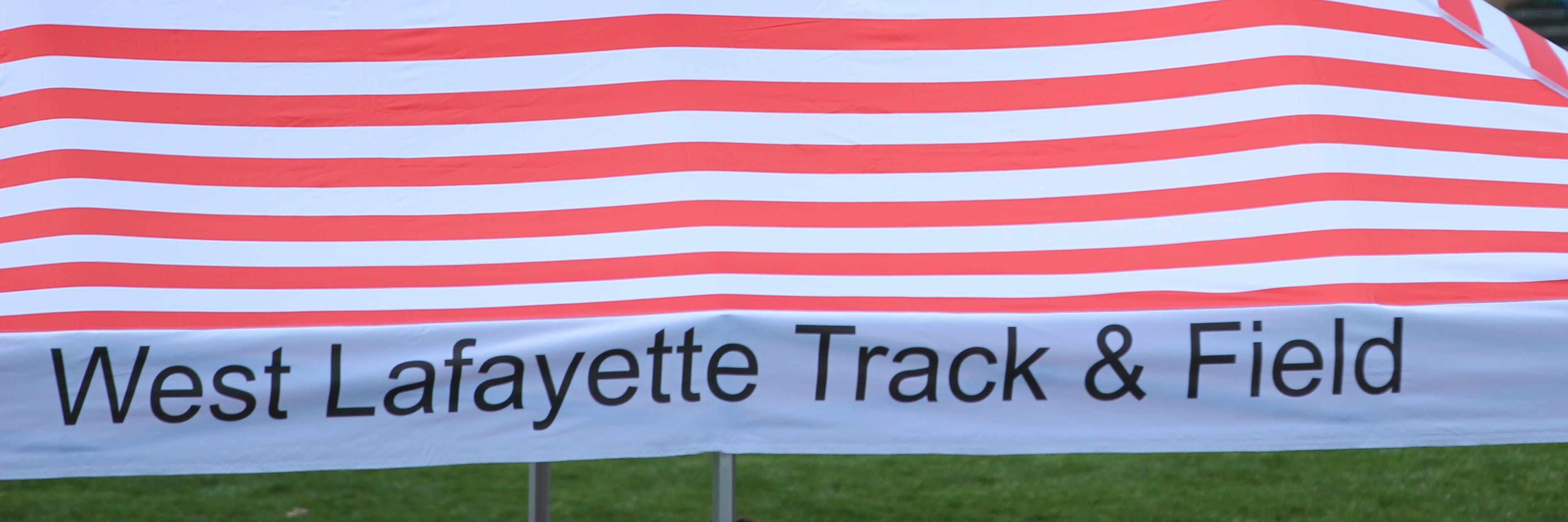 West Lafayette T&F banner