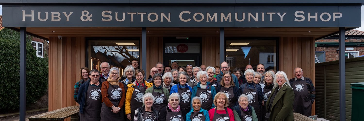 Huby & Sutton Community Shop banner