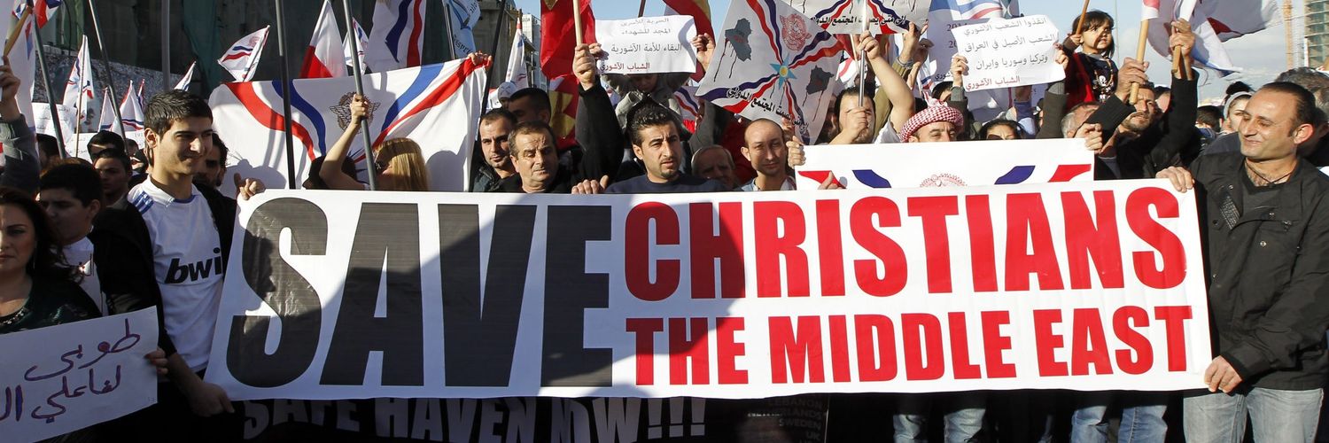 Defenders for Persecuted Christians ن ✝️☦️ banner