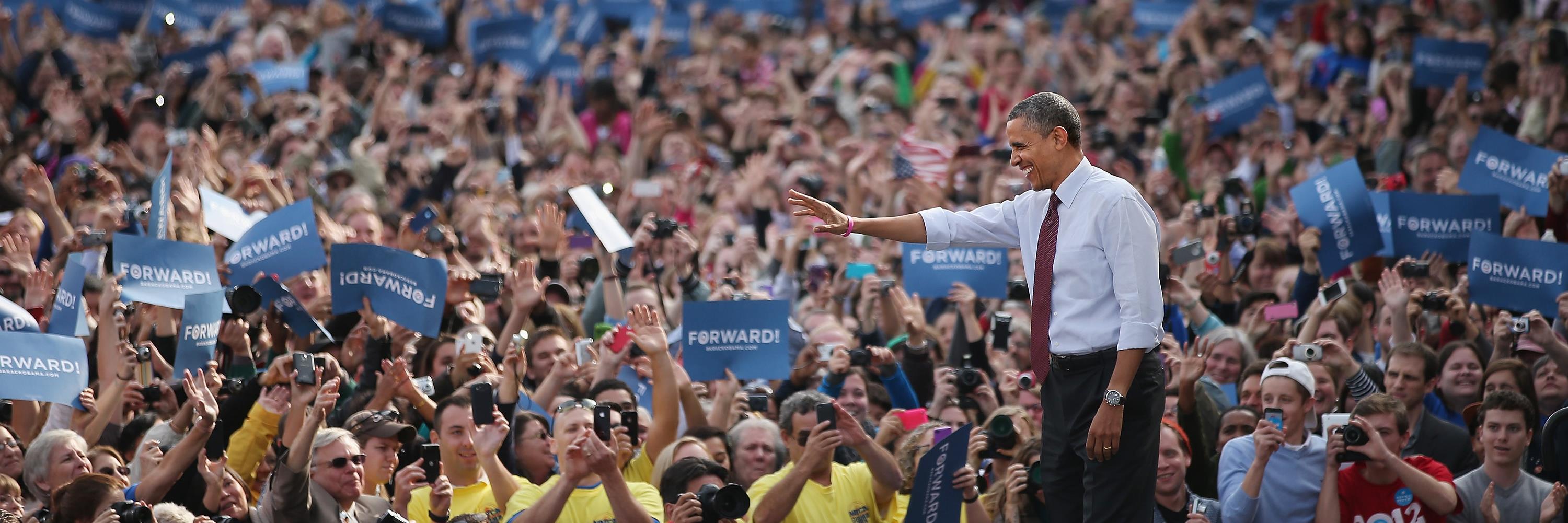 Barrack Obama banner
