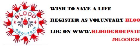 BloodGroups4u banner