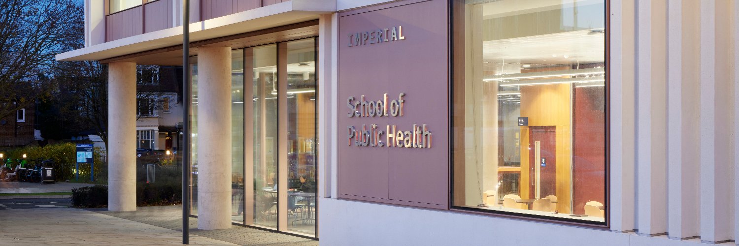 Imperial School of Public Health's banner