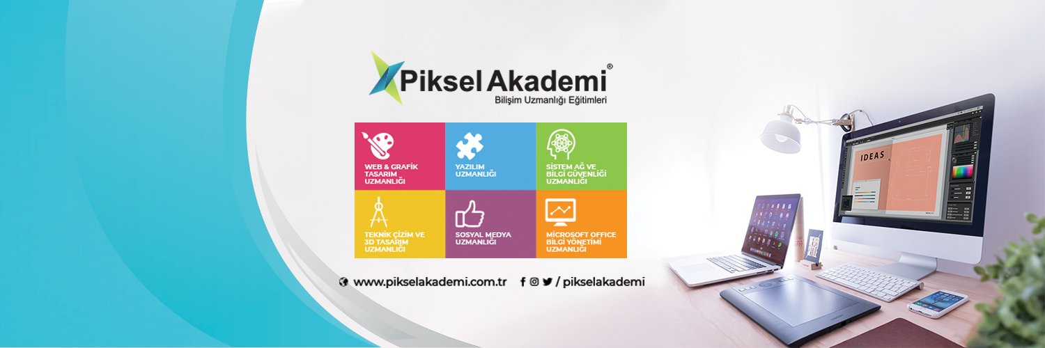 pikselakademi's profile banner image
