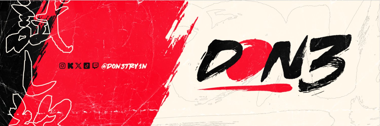 DoN3TrY1n's profile banner image