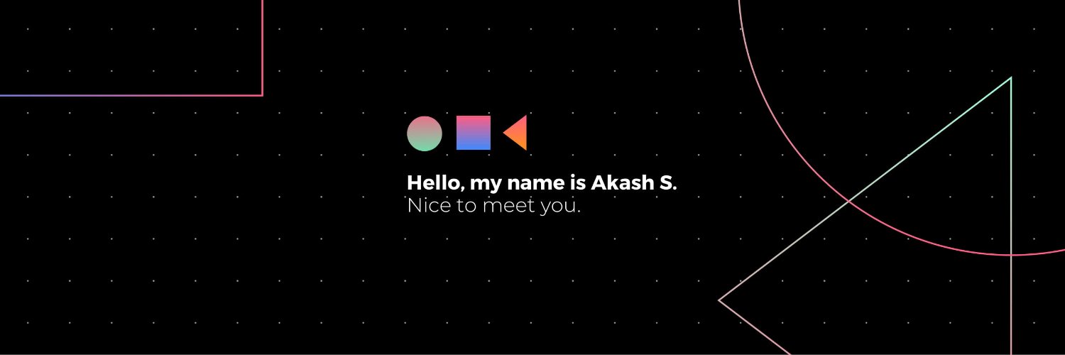 Akashprogrammer's profile banner image