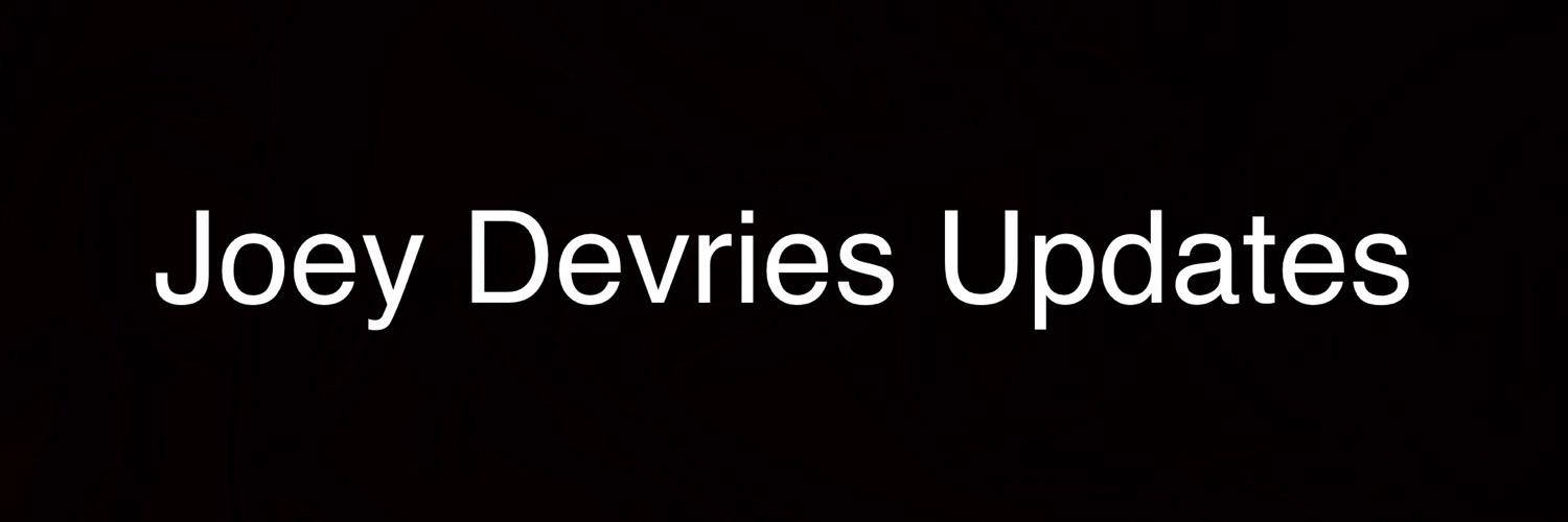 JoeyDevriesNews's profile banner image