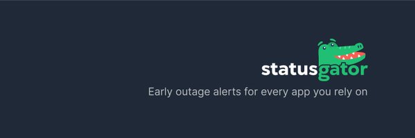 statusgator Profile Banner