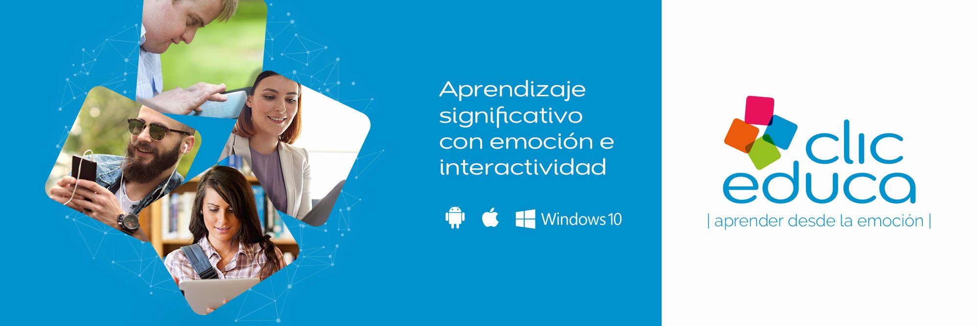 ClicEduca's profile banner image